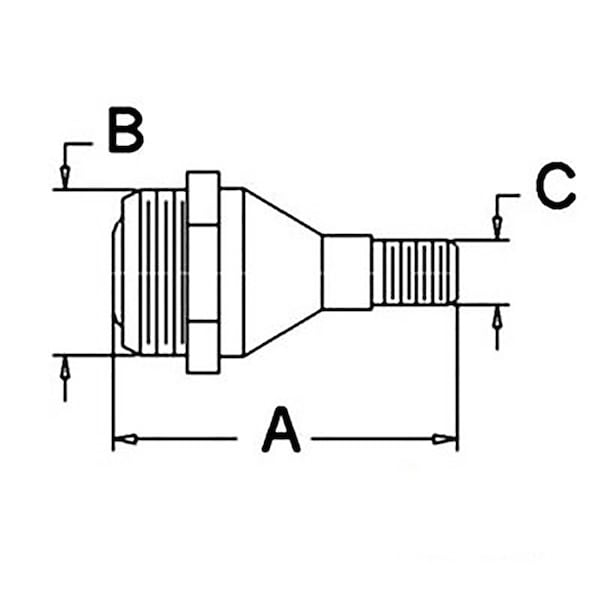 Aftermarket Cylinder End Fits 365 375 383 390 390T 393 396 398 399 1695045M91 1695045M91A A-1695045M91-AI - main